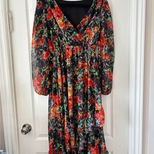 Buffalo David Bitton Multicolor Floral Maxi Dress